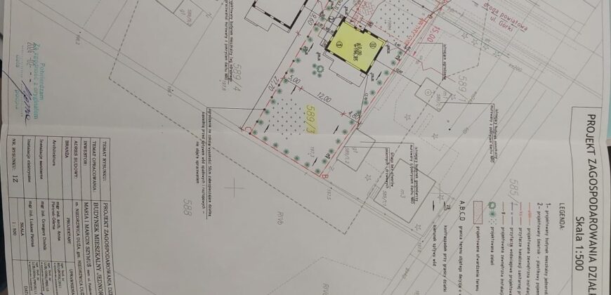 Dom w aurorach 23g działka 1135m2